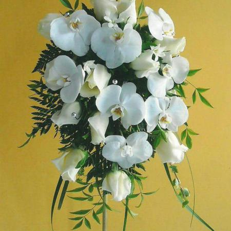 Bouquet de novia de orquidea