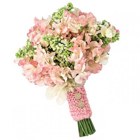 Bouquet de Hortensias rosadas