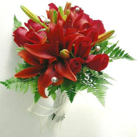 Bouquet de novia de liliums